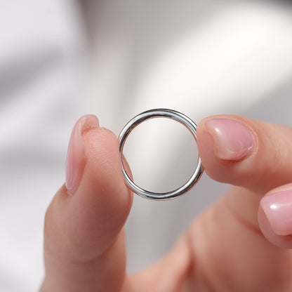 Classic Plain Wedding Band for Women