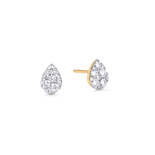 0.48 TCW Round Moissanite Diamond Stud Earrings - farrellouise