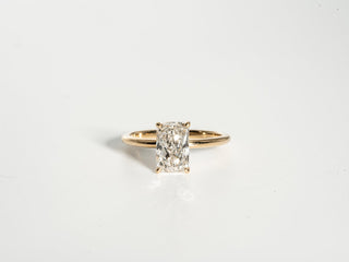 1.70 CT Radiant Moissanite Solitaire Engagement Ring