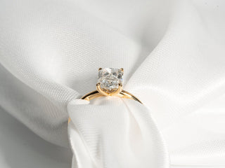 1.70 CT Radiant Moissanite Solitaire Engagement Ring